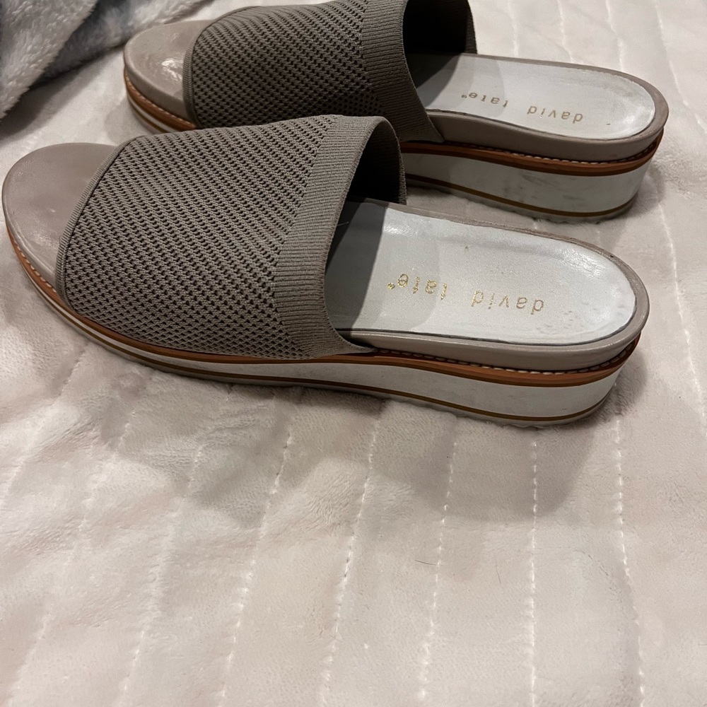 David Tate slides 9M Bone color in great condition